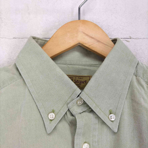 ポールスチュアート Paul Stuart 90S MADE IN ITALY イタリア製 ボタンダウン 長袖 アースカラー シャツ メンズ L