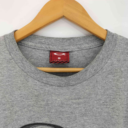 オークリー OAKLEY 90-00s 赤タグ フロントロゴプリント 半袖 Tシャツ メンズ import:S