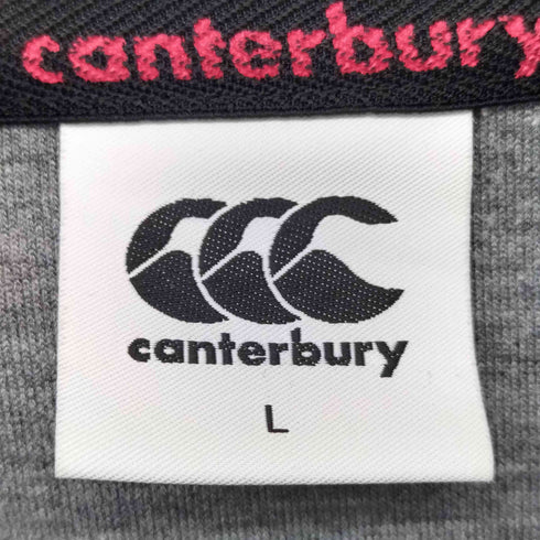 カンタベリー CANTERBURY ロゴプリント ジップアップ パーカー レディース import:L