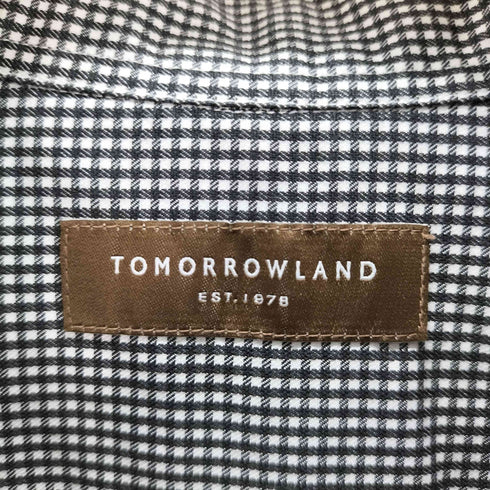 トゥモローランド TOMORROWLAND ギンガムチェック ボタンダウンシャツ メンズ JPN:M