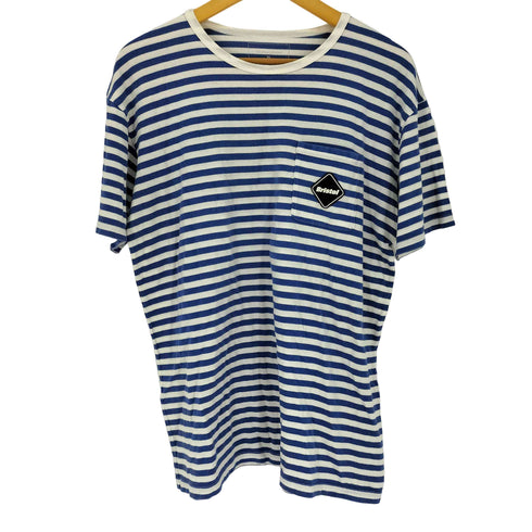 エフシーレアルブリストル F.C.Real Bristol ボーダー ポケットTシャツ メンズ JPN:XL