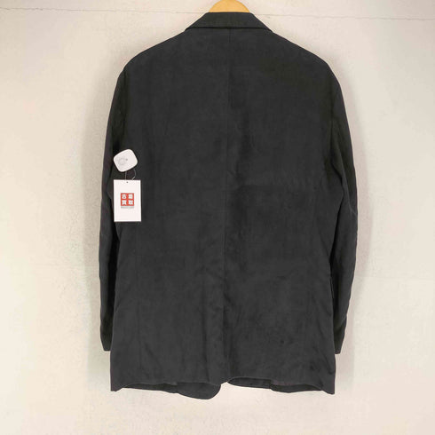 ジャンニヴァレンティノ GIANNI VALENTINO フェイクスエード 2B テーラードジャケット メンズ L
