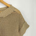 マックスマーラステュディオ MAX MARA STUDIO 半袖 コットン メッシュ サマーニット レディース import:M
