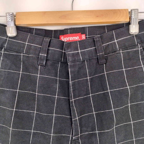 シュプリーム Supreme 14ss Work Short グラフチェック ワーク ショーツ メンズ US:30-31