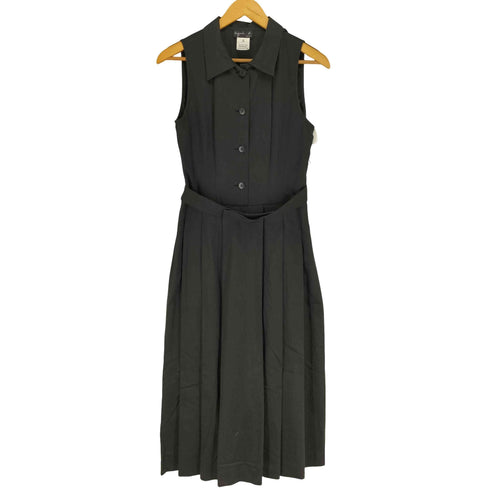 アニエスベー agnes b. PARIS シアーシャツ フレア ノースリーブ ワンピース レディース 3