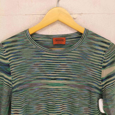 ミッソーニ MISSONI MADE IN ITALY summer sweater TEEイタリア製 サマー ニット 半袖 Tシャツ レディース