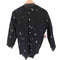 ジュンヤワタナベコムデギャルソン JUNYA WATANABE COMME des GARCONS 26SS ドットプリントアシンメトリーカーディガン レディース S