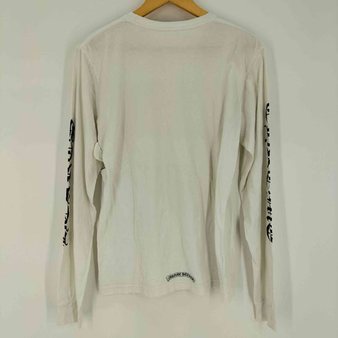 クロムハーツ CHROME HEARTS ネックロゴ ロングスリーブ 長袖Tシャツ ロンT メンズ JPN:M
