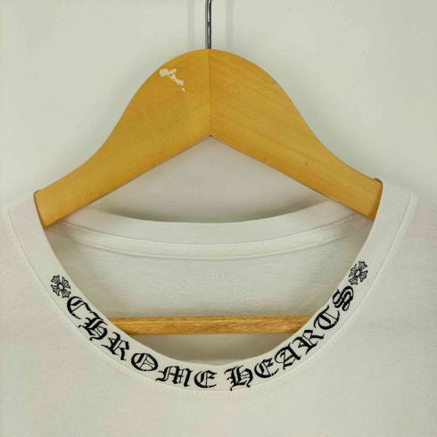 クロムハーツ CHROME HEARTS ネックロゴ ロングスリーブ 長袖Tシャツ ロンT メンズ JPN:M