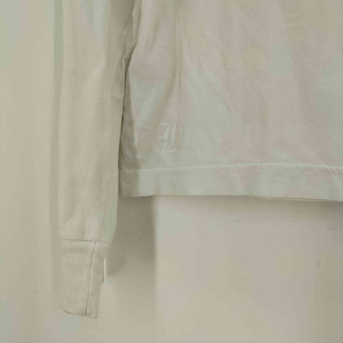 クロムハーツ CHROME HEARTS ネックロゴ ロングスリーブ 長袖Tシャツ ロンT メンズ JPN:M