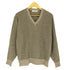 カシミヤ CASHMERE CASHMERE カシミヤ混 Vネック 長袖 ニット レディース L