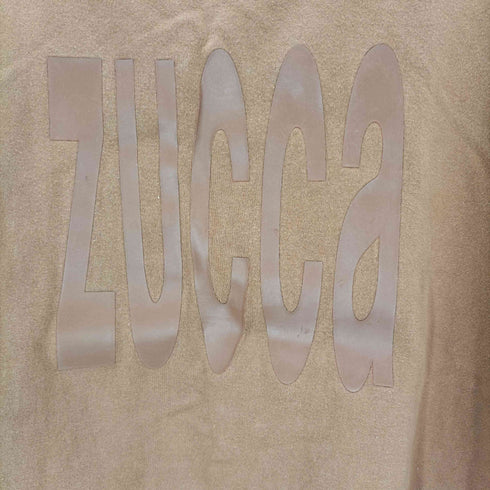 ズッカ ZUCCa ロゴプリント 半袖ワイドカットソー レディース M