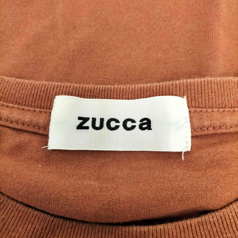 ズッカ ZUCCa ロゴプリント 半袖ワイドカットソー レディース M