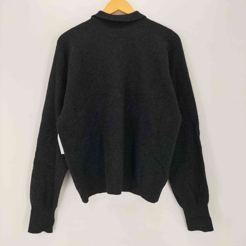 ポロバイラルフローレン Polo by RALPH LAUREN 90s ポニーロゴ刺繍 ラムウール ニットポロ メンズ import:XL