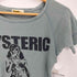 ヒステリックグラマー HYSTERIC GLAMOUR 90-00s フロントロゴイラスト クルーネック半袖Tシャツ Y2K レディース FREE