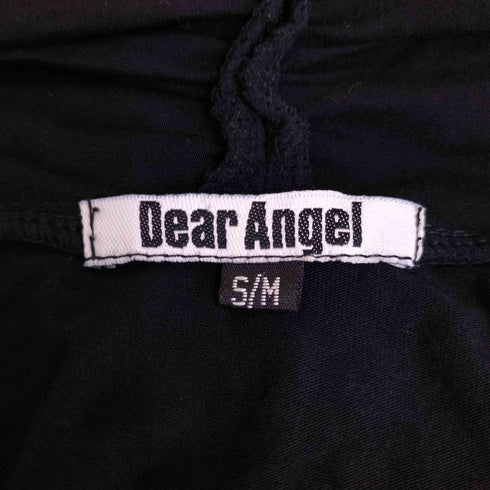 Dear Angel ディアエンジェル スパンコール装飾 ドレープロングカーディガン レディース S/M
