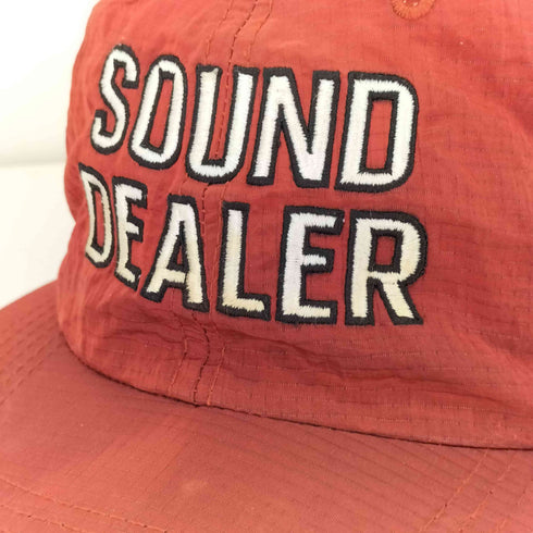SOUND SHOP BALANSA SOUND DEALERロゴ刺繍 ナイロンキャップ メンズ