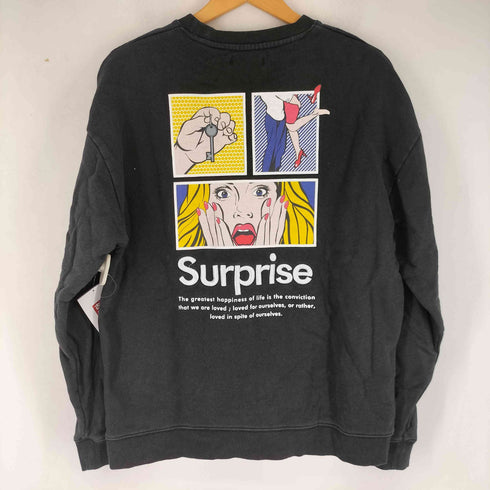 sideway stance グラフィックプリント スウェット メンズ import:M