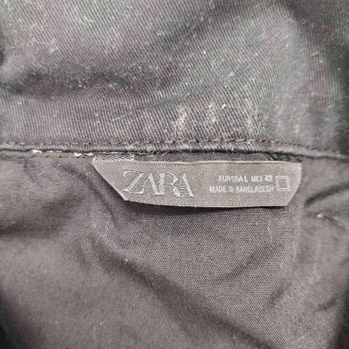 ザラ ZARA LAKE MICHIGAN 刺繍 ジップジャケット メンズ import:L