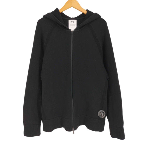 ワイスリー Y-3 M CLASSIC WINTER KNIT HOODED FULL-ZIP HOODIE クラシック ウィンター ニット フーデッド フルジップ フーディー メンズ JPN:XS