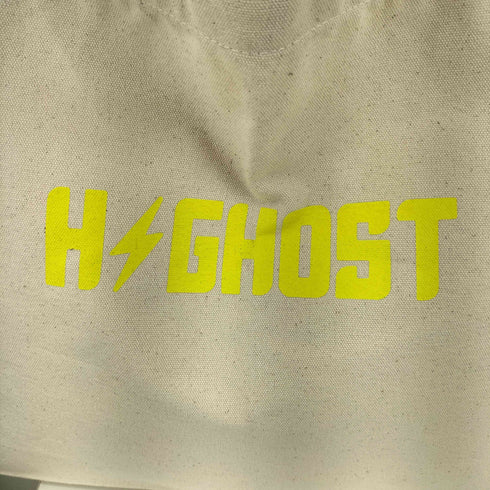 HI GHOST DANGER TOTE BAG スカルプリント トートバッグ メンズ