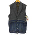 サブレーションズ SUBLATIONS DENIM DOCKING TAILORED VEST デニムドッキング テーラードベスト メンズ 2
