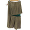 サカイ Sacai 22AW SUITING×CHIFFON LAYERED PLEATS SKIRT ス―チング シフォン レイヤード プリーツスカート レディース 2