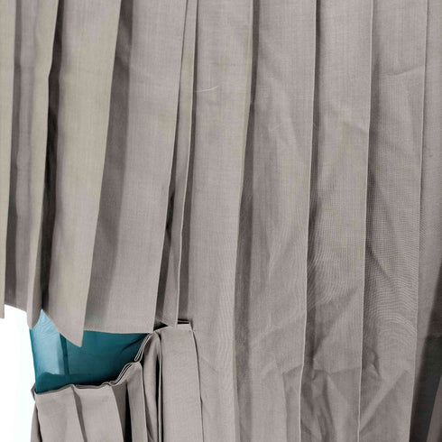 サカイ Sacai 22AW SUITING×CHIFFON LAYERED PLEATS SKIRT ス―チング シフォン レイヤード プリーツスカート レディース 2