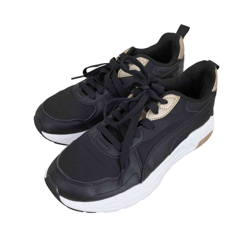 プーマ PUMA TRINITY LITE SPACE METALLICS W トリニティライトスペースメタリック 軽量 厚底 レディース JPN:24
