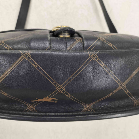 ロンシャン LONGCHAMP OLD レザーショルダーバック レディース