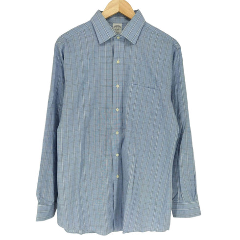 ブルックスブラザーズ BROOKS BROTHERS SLIM FIT チェック ロングスリーブ シャツ メンズ 16
