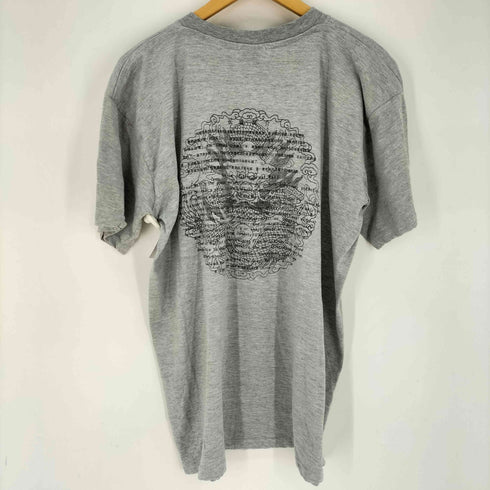 万里の長城 両面プリント S/S Tシャツ メンズ 4XL