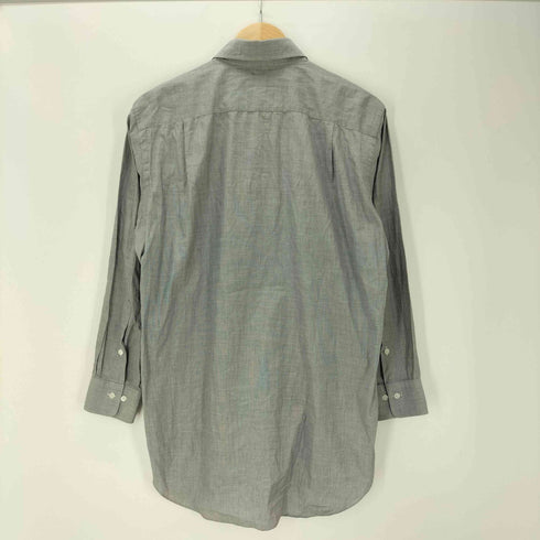 バーバリーロンドン BURBERRY LONDON 100/2 pure cotton L/S レギュラーカラー ブロード ドレス シャツ メンズ import:L