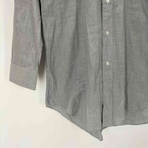 バーバリーロンドン BURBERRY LONDON 100/2 pure cotton L/S レギュラーカラー ブロード ドレス シャツ メンズ import:L