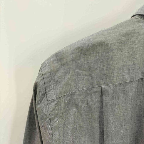 バーバリーロンドン BURBERRY LONDON 100/2 pure cotton L/S レギュラーカラー ブロード ドレス シャツ メンズ import:L