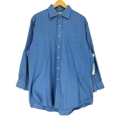 ブルックスブラザーズ BROOKS BROTHERS 香港製 コットン ロングスリーブ シャツ メンズ 16 1/2
