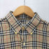 バーバリーズ BURBERRYS 80-90S OLD Nova Check Dress Shirt ホースロゴ刺繍 ノバチェック L/S ドレス シャツ メンズ import:M