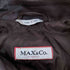 マックスアンドコー MAX&CO. MADE IN ITALY イタリア製 裏地キルティング 牛革 カウレザー シングル ジップアップ リアル オール レザー ジャケット レディース EUR:42