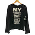 コムデギャルソン COMME des GARCONS AD2010 インサイドデコレーション期 メッセージニット メンズ JPN:M