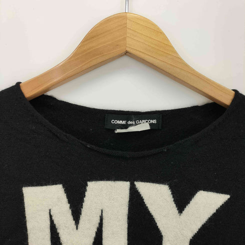 コムデギャルソン COMME des GARCONS AD2010 インサイドデコレーション期 メッセージニット メンズ JPN:M