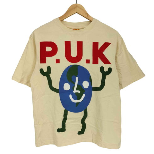 P.U.K キャラクタープリント 半袖 Tシャツ メンズ