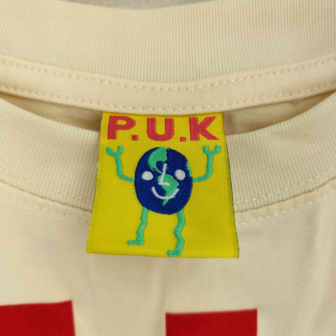 P.U.K キャラクタープリント 半袖 Tシャツ メンズ