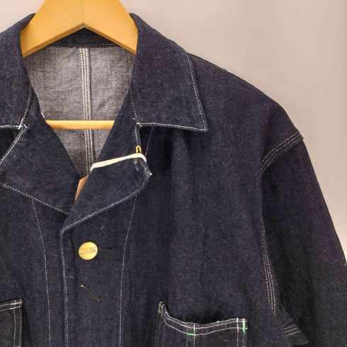 SC subculture サブカルチャー 25AW COVERALL INDIGO デニム カバーオール ジャケット インディゴ 12Oz 岡山デニム 40-50S 大戦 サンプリング メンズ JPN:2