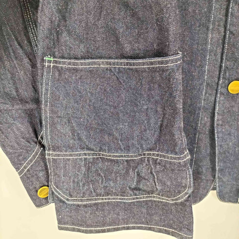 SC subculture サブカルチャー 25AW COVERALL INDIGO デニム カバーオール ジャケット インディゴ 12Oz 岡山デニム 40-50S 大戦 サンプリング メンズ JPN:2