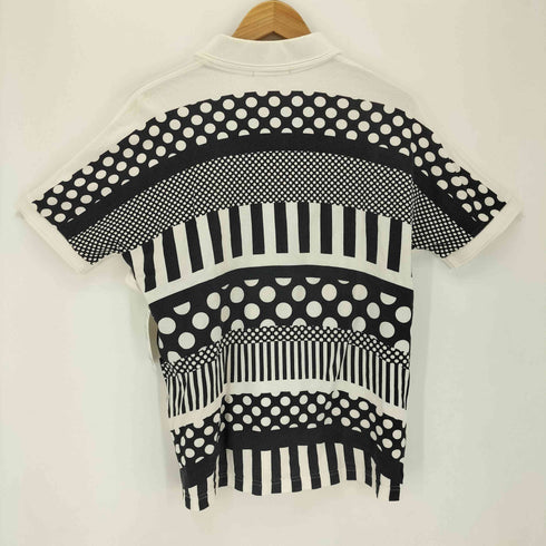フレッドペリー FRED PERRY HIROKO TAKAHASHI バックプリント鹿の子ポロシャツ メンズ import:L