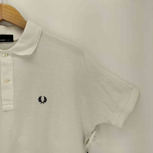 フレッドペリー FRED PERRY HIROKO TAKAHASHI バックプリント鹿の子ポロシャツ メンズ import:L