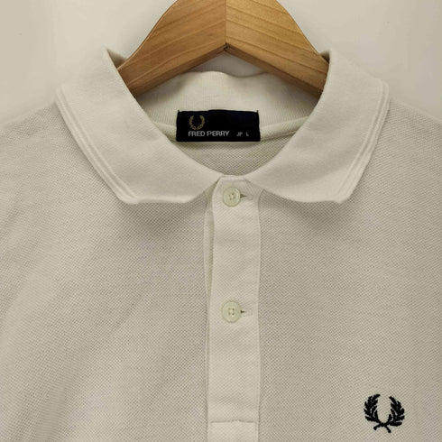 フレッドペリー FRED PERRY HIROKO TAKAHASHI バックプリント鹿の子ポロシャツ メンズ import:L