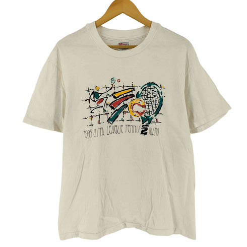 ヘインズ Hanes 90S USA製 スポーツ大会 イベント プリント Tシャツ メンズ L