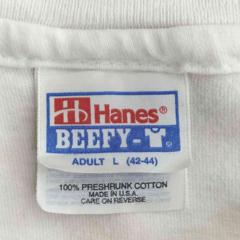 ヘインズ Hanes 90S USA製 スポーツ大会 イベント プリント Tシャツ メンズ L