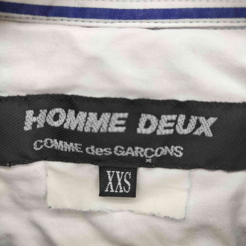 コムデギャルソンオムドゥ COMME des GARCONS HOMME DEUX AD2013 アーガイルドッキングストライプシャツ メンズ HIROKO TAKAHASHI